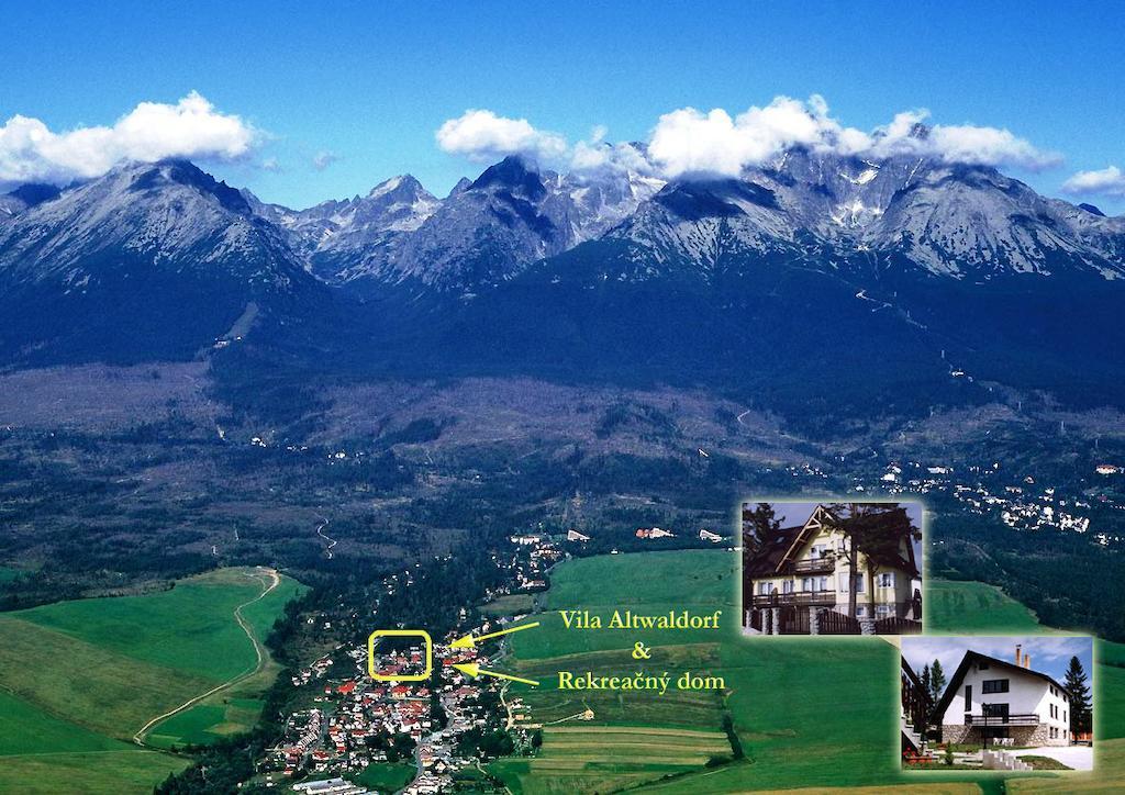 Rekreacny dom Altwaldorf Vysoke Tatry Villa Stará Lesná Eksteriør billede